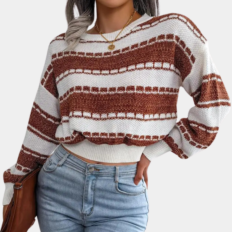 AUDREY - Bequemer Pullover für Damen