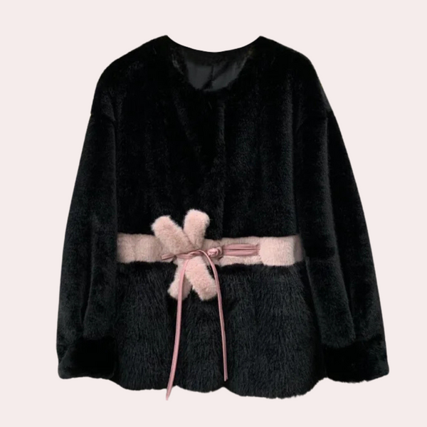 Warme elegante Jacke für Damen