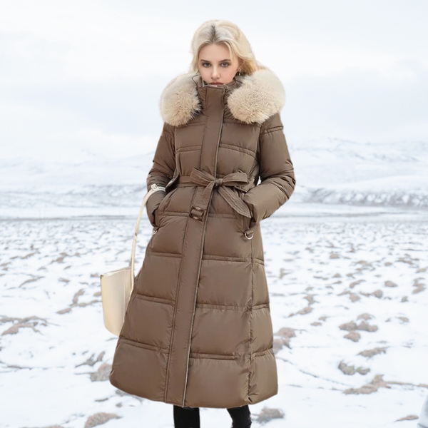 Warme und elegante Winterjacke