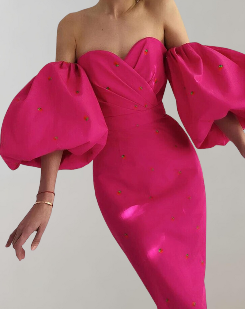 Elegantes Vintage-Damenkleid
