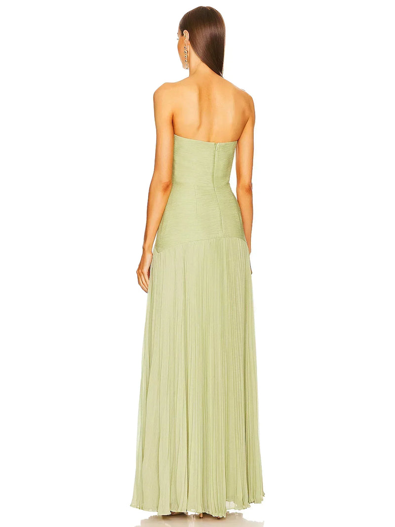 Elegantes Maxikleid mit tiefem Taillenschnitt für Frauen