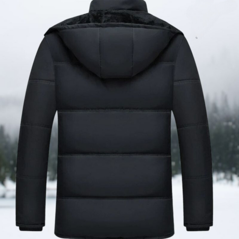 Warme und elegante Winterjacke