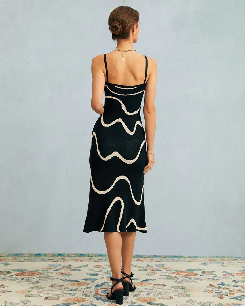 Midikleid aus Nixenstrick