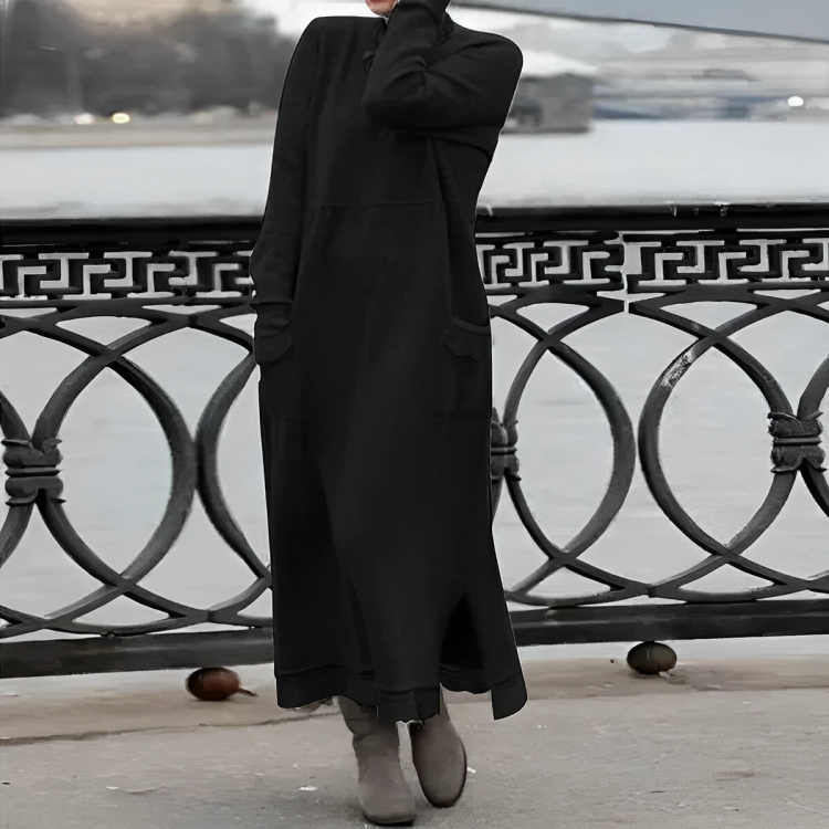 Bequemes Winterkleid für Kalte Tage und Stil