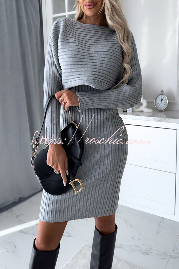Heidi -Elegantes Minikleid mit Shirt für Jeden Anlass