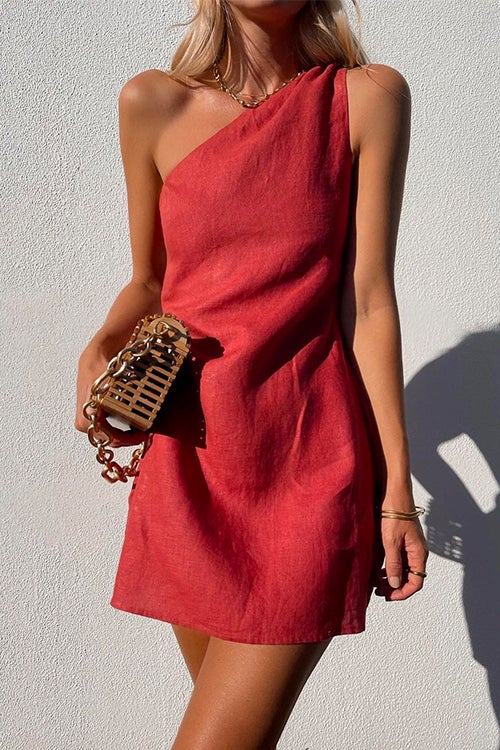 Elegantes Baumwolle Mini Kleid für Mädchen