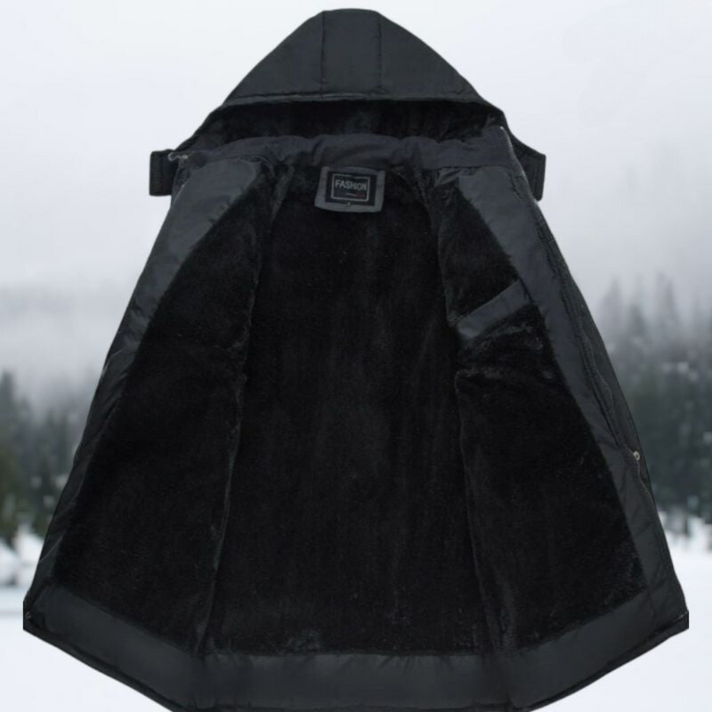 Warme und elegante Winterjacke