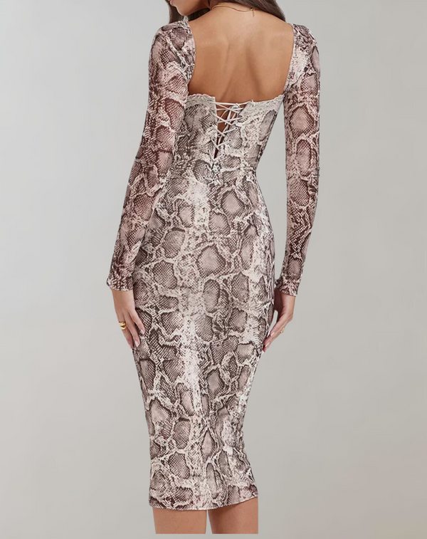 Elegantes Kleid mit langen Ärmeln für dich