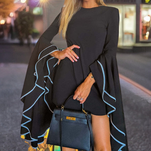 Weiches - Kleid aus hochwertigem Material mit Ärmeln für dich