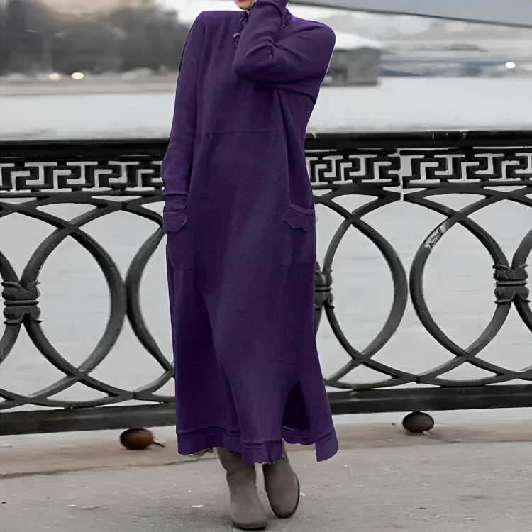 Bequemes Winterkleid für Kalte Tage und Stil