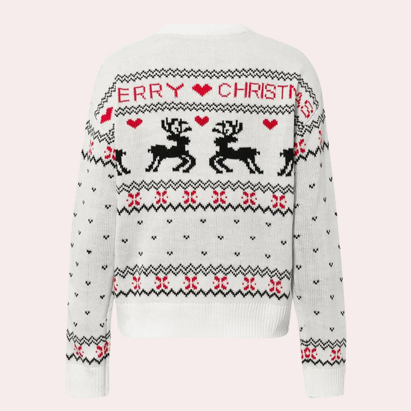 FEONA - Stylischer Weihnachtspulli für Damen