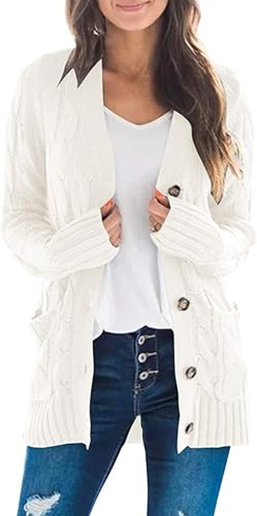 Gemütliche und warme Strickjacke für jeden Anlass