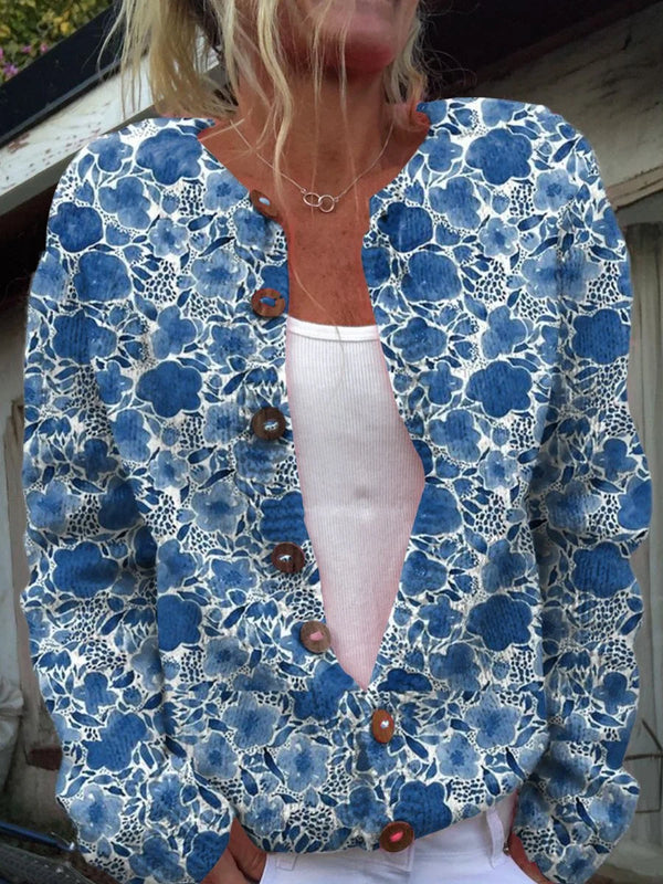 Lani – Stylische und bequeme Geblümtes Pullover für jedes Wetter