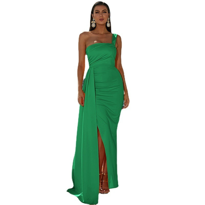 Elegantes Schulterfreies Abschlussballkleid für Partys