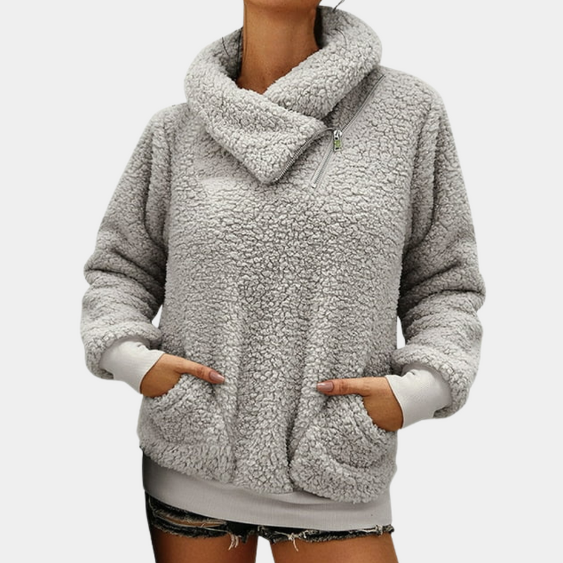 CLEO - Lässiger warmer Pullover für Damen