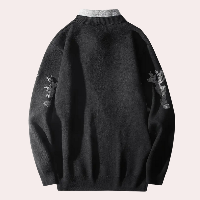 Warme und bequeme Herrenpullover