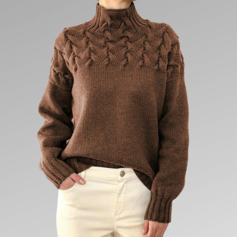 Scarlett - Klassischer und bequemer Strickpullover