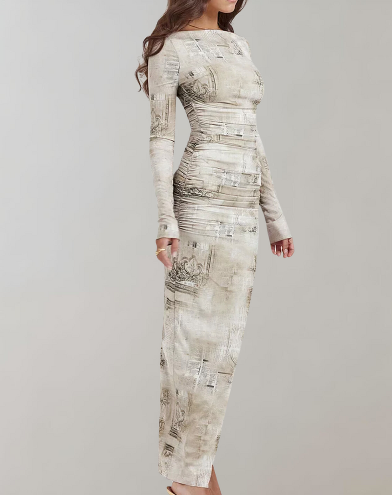 Elegantes Kleid mit langen Ärmeln für dich