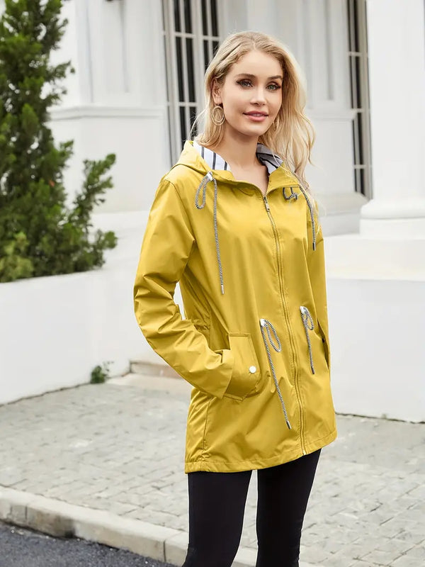 Wasserdichte Jacke für alle Wetterbedingungen – Schutz und Stil in einem.