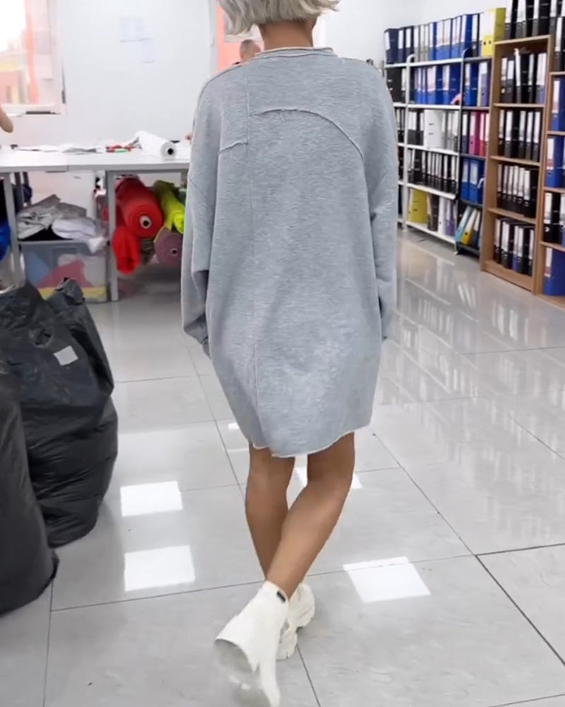 Kuscheliges Lässiges Shiftkleid für dich