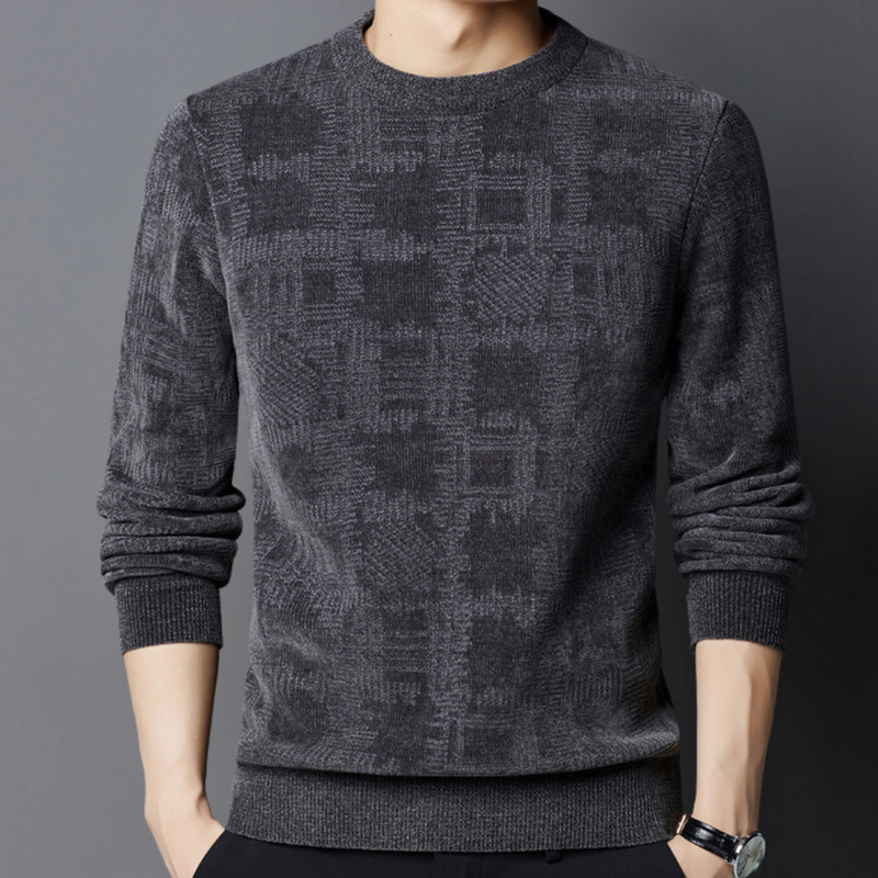 Warme Klassische Herren Winterpullover
