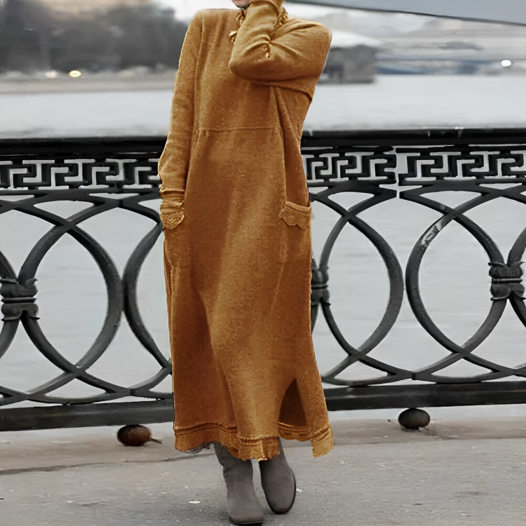 Bequemes Winterkleid für Kalte Tage und Stil