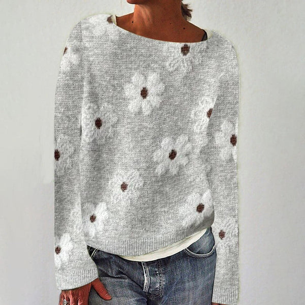 Levy – Trendiger Pullover mit langen Ärmeln und Aufdruck