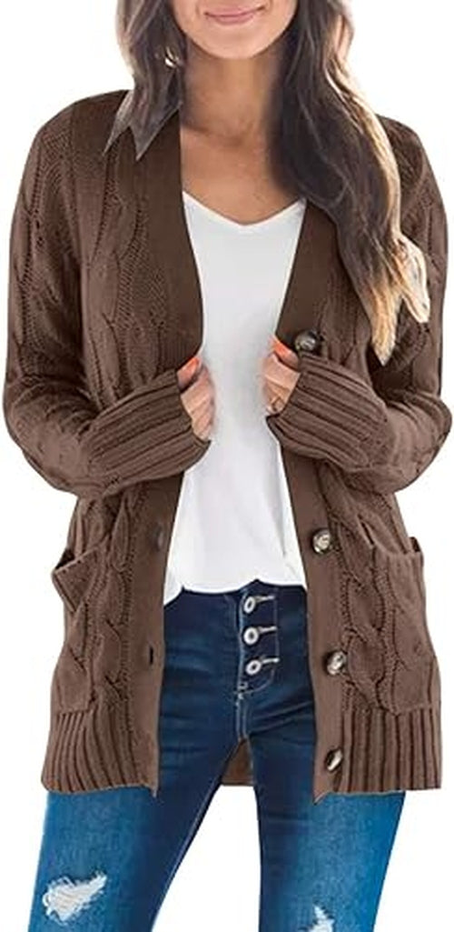 Weiche und bequeme Strickjacke für jeden Anlass