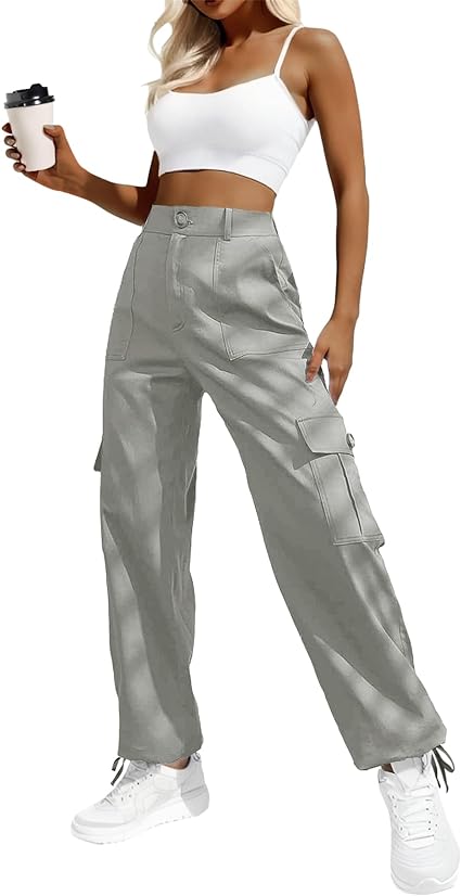 Bequeme und moderne Baggy-Cargohose für Frauen