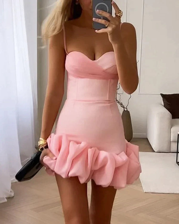 Elegantes - Bezauberndes Rüschenkleid für dich