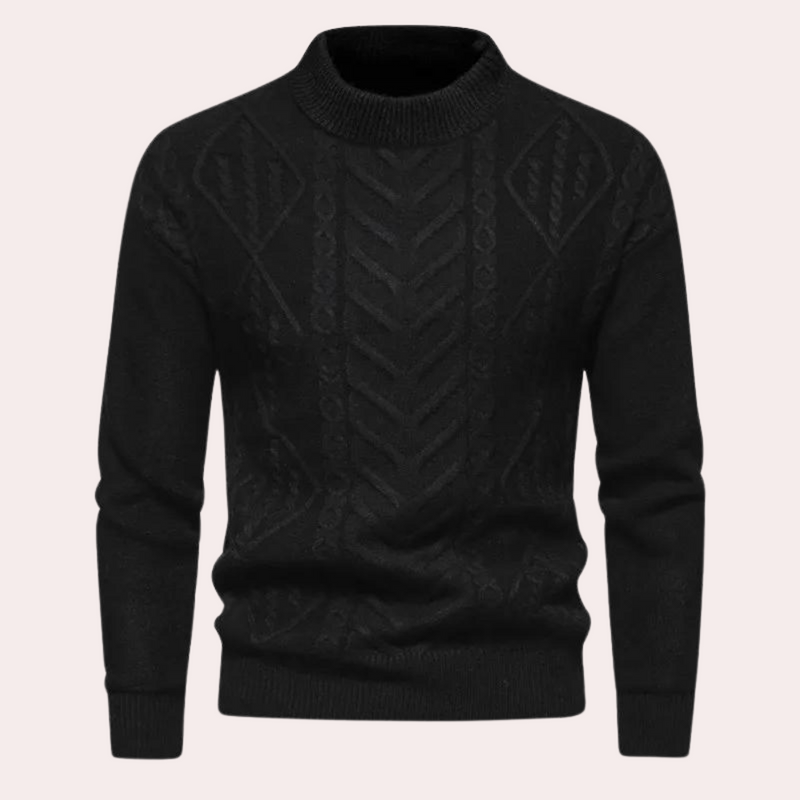 Elegante und Bequeme Herrenstrickjacke