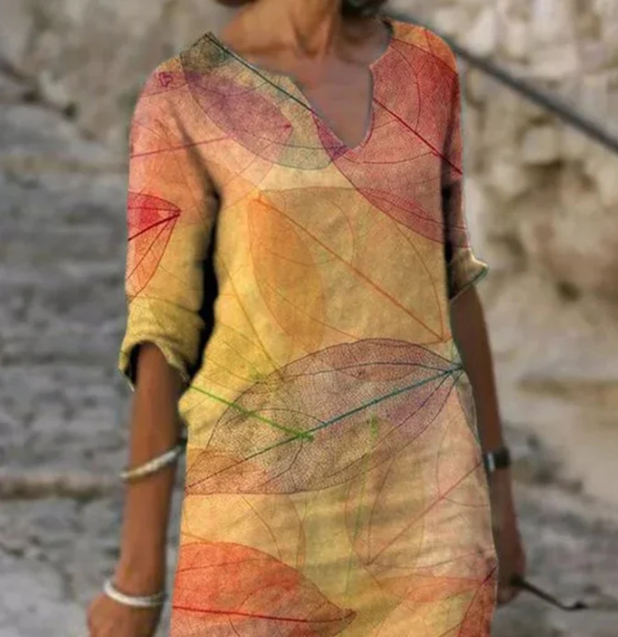 Elfride - Seraphina 3/4 langes Midikleid