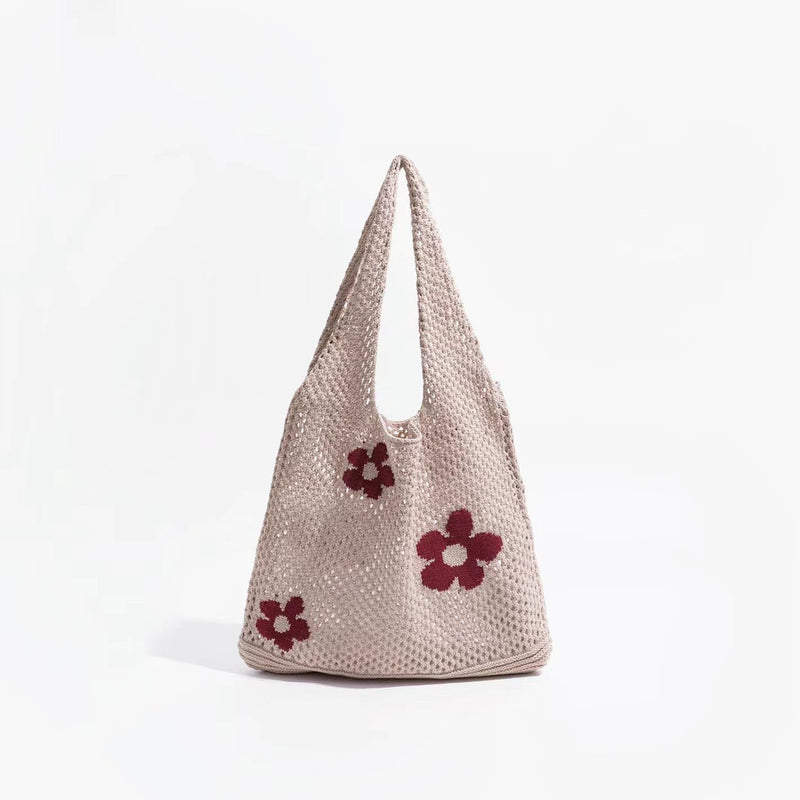 Gehäkelte Schultertasche