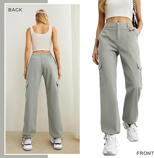 Bequeme und moderne Baggy-Cargohose für Frauen
