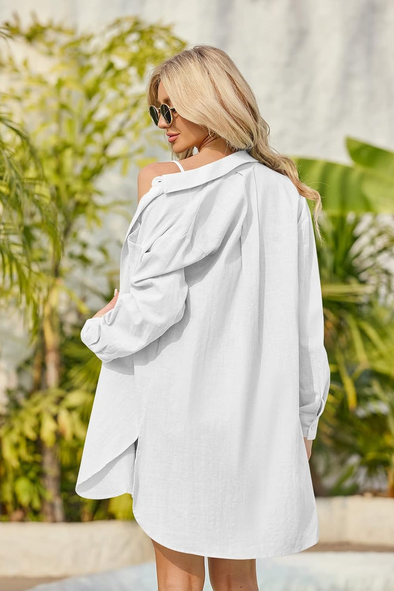 Engel Tunika Lose Bikini Strand Shirt