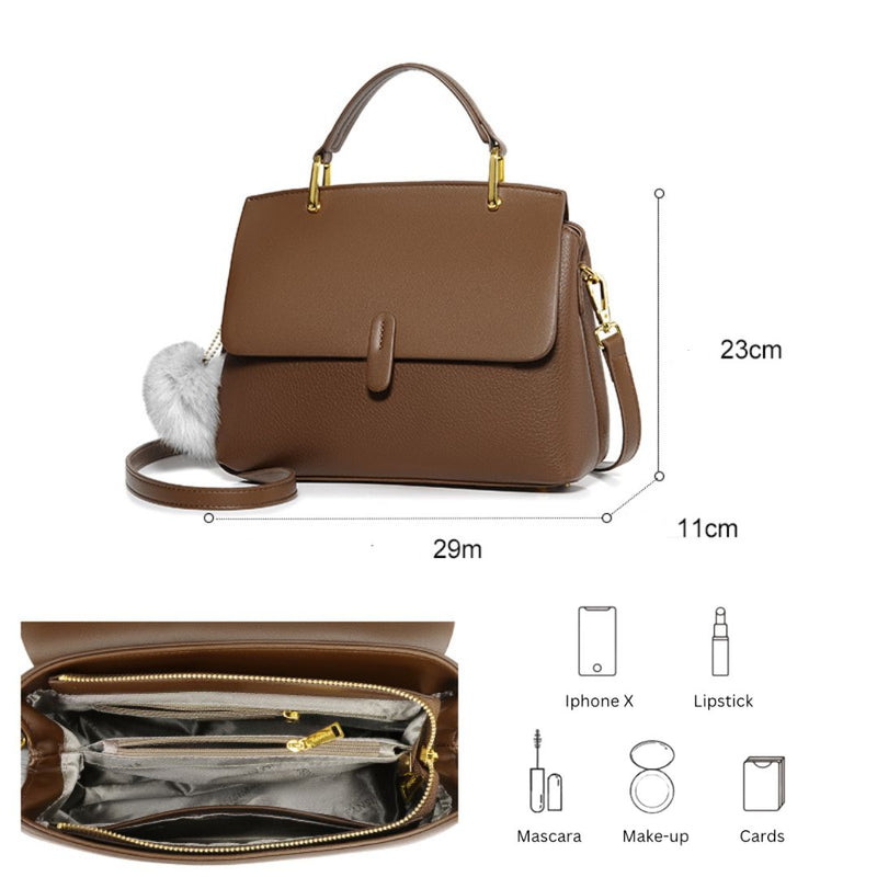 Vegane Ledertasche