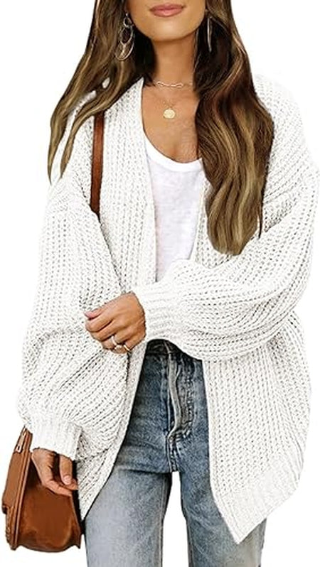 Weiche und stylische Strickjacke