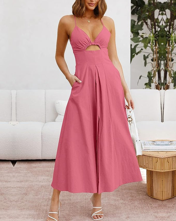 Elegantes Janeâ - Riemen Maxikleid für jeden Anlass