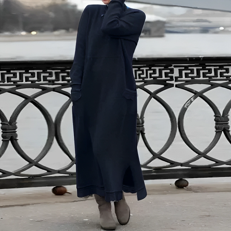 Bequemes Winterkleid für Kalte Tage und Stil