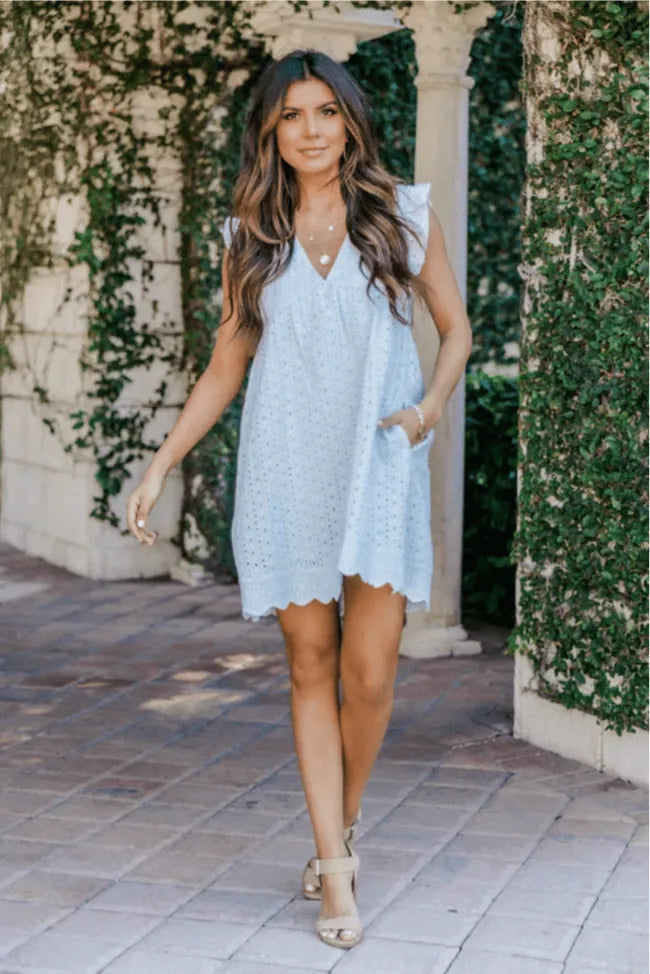 Leichtes - Besticktes Sommerkleid für dich