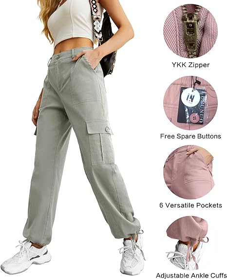 Bequeme und moderne Baggy-Cargohose für Frauen