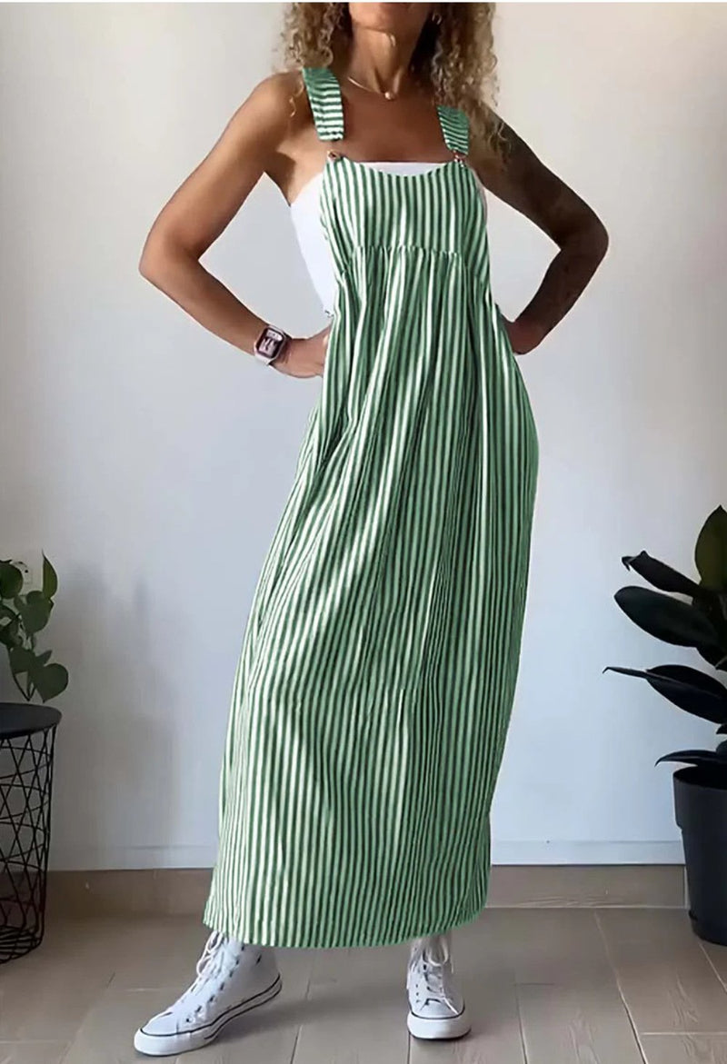 Kuscheliges - Lässiges gestreiftes Kleid für dich