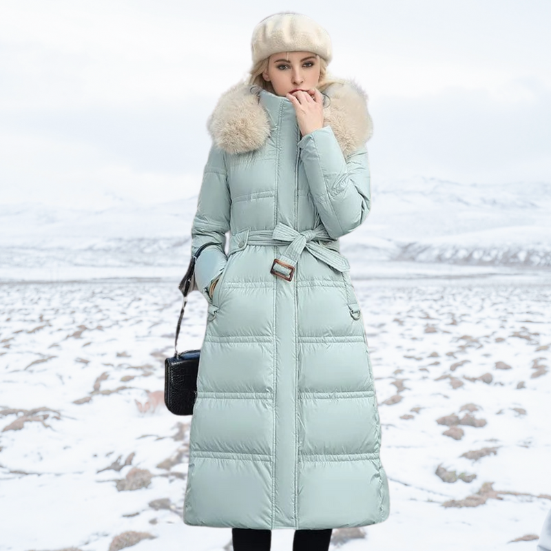 Warme und elegante Winterjacke