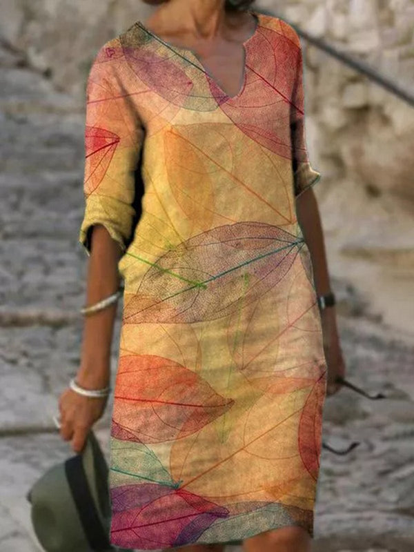 Elfride - Seraphina 3/4 langes Midikleid
