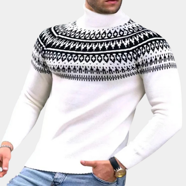 Warmes Herrenpullover für stilvolle Anlässe