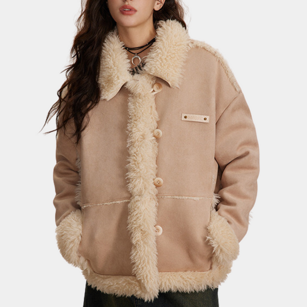 Eleganter und warmer Wintermantel für Damen