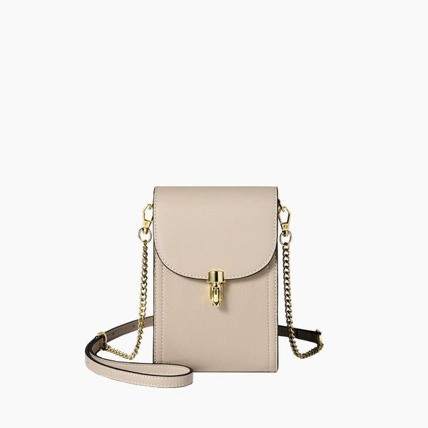 Vegane Schultertasche aus Leder
