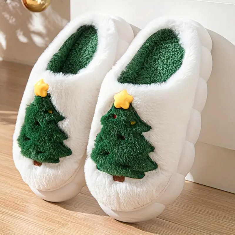 LUMINOSA - Modische Weihnachts Pantoffeln für Damen