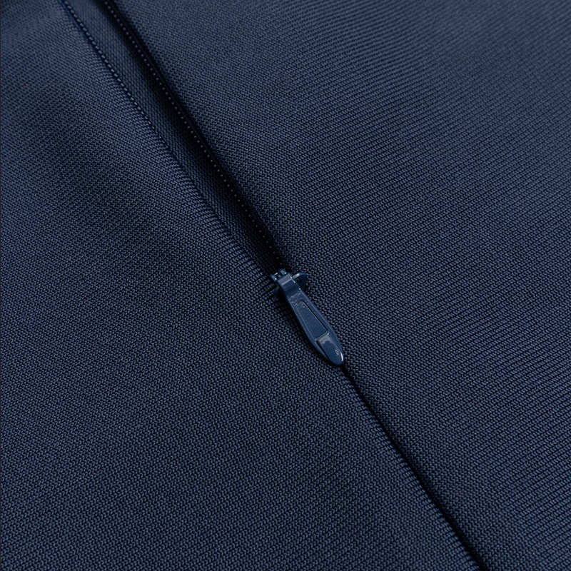 Schulterfreies Bandage-Midikleid | Blau