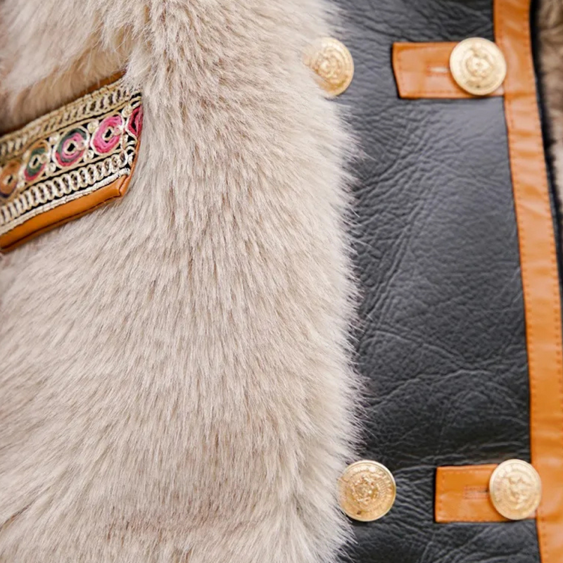 Eleganter und warmer Wintermantel für Damen